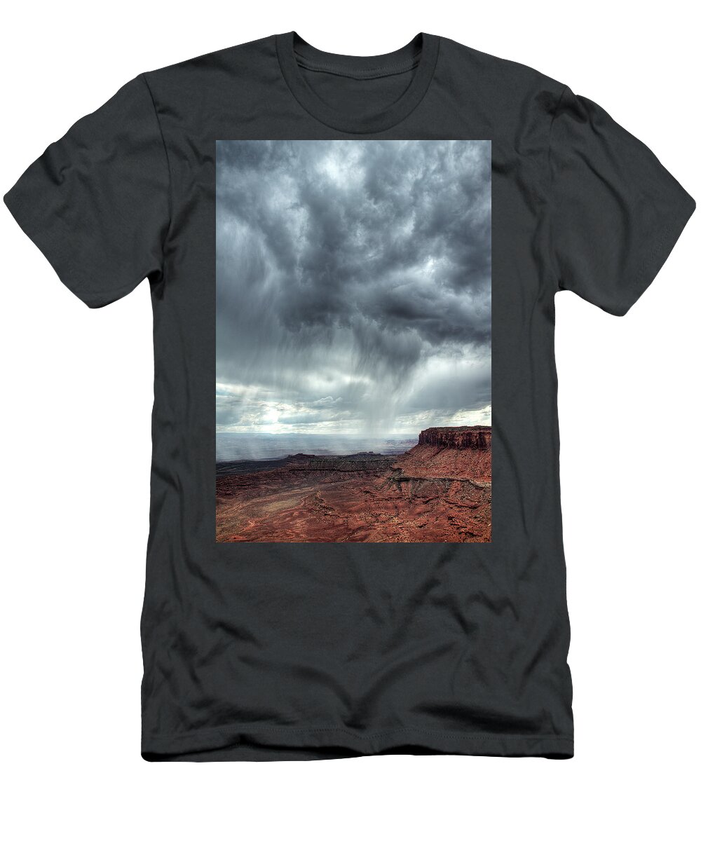 Scenic T-Shirt featuring the photograph Canyonlands Storm by Doug Davidson