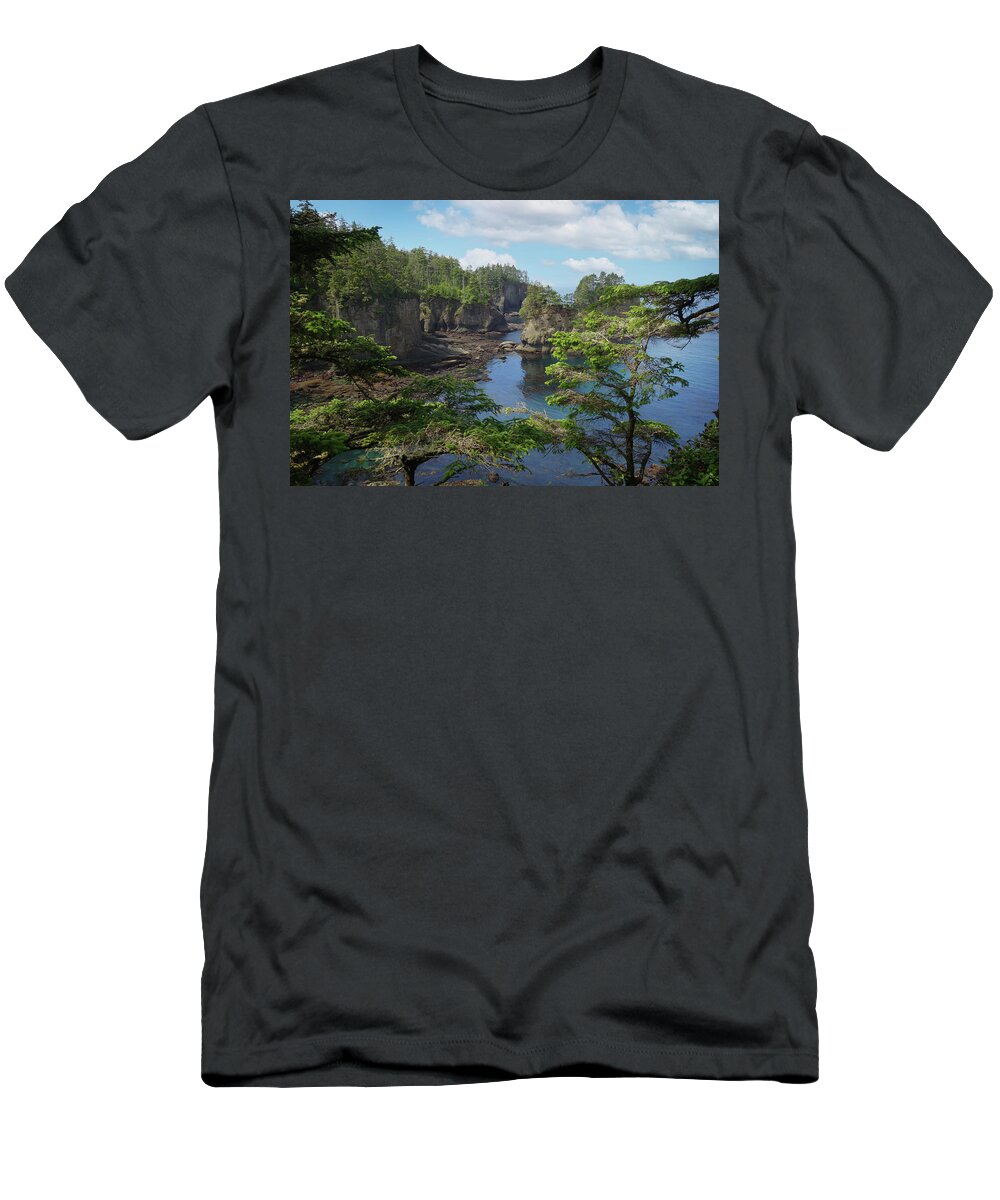 Cape Flattery Washington T-Shirt featuring the photograph Cape Flattery Washington by Dan Sproul