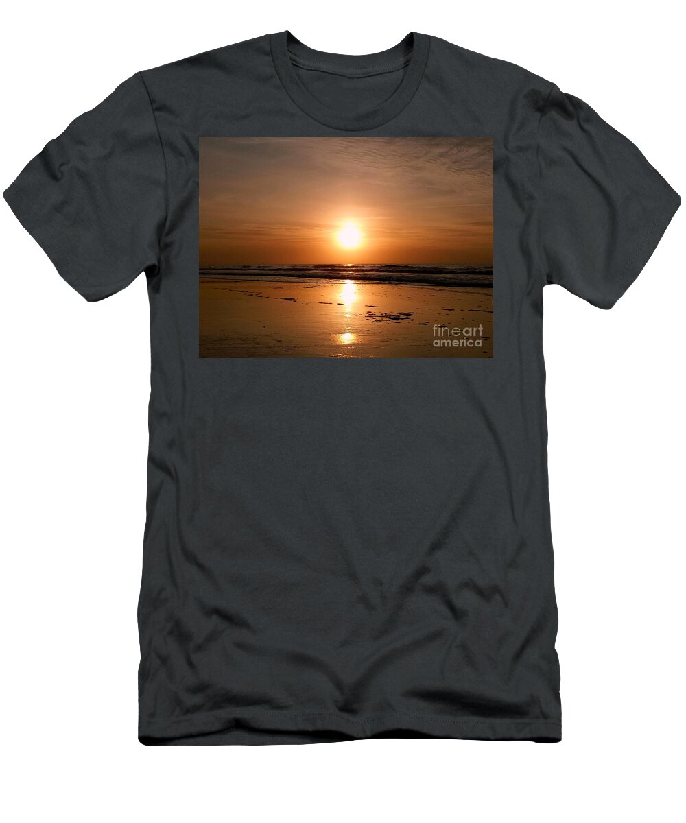 Sunrise T-Shirt featuring the photograph Carolina Sunrise by Dani McEvoy