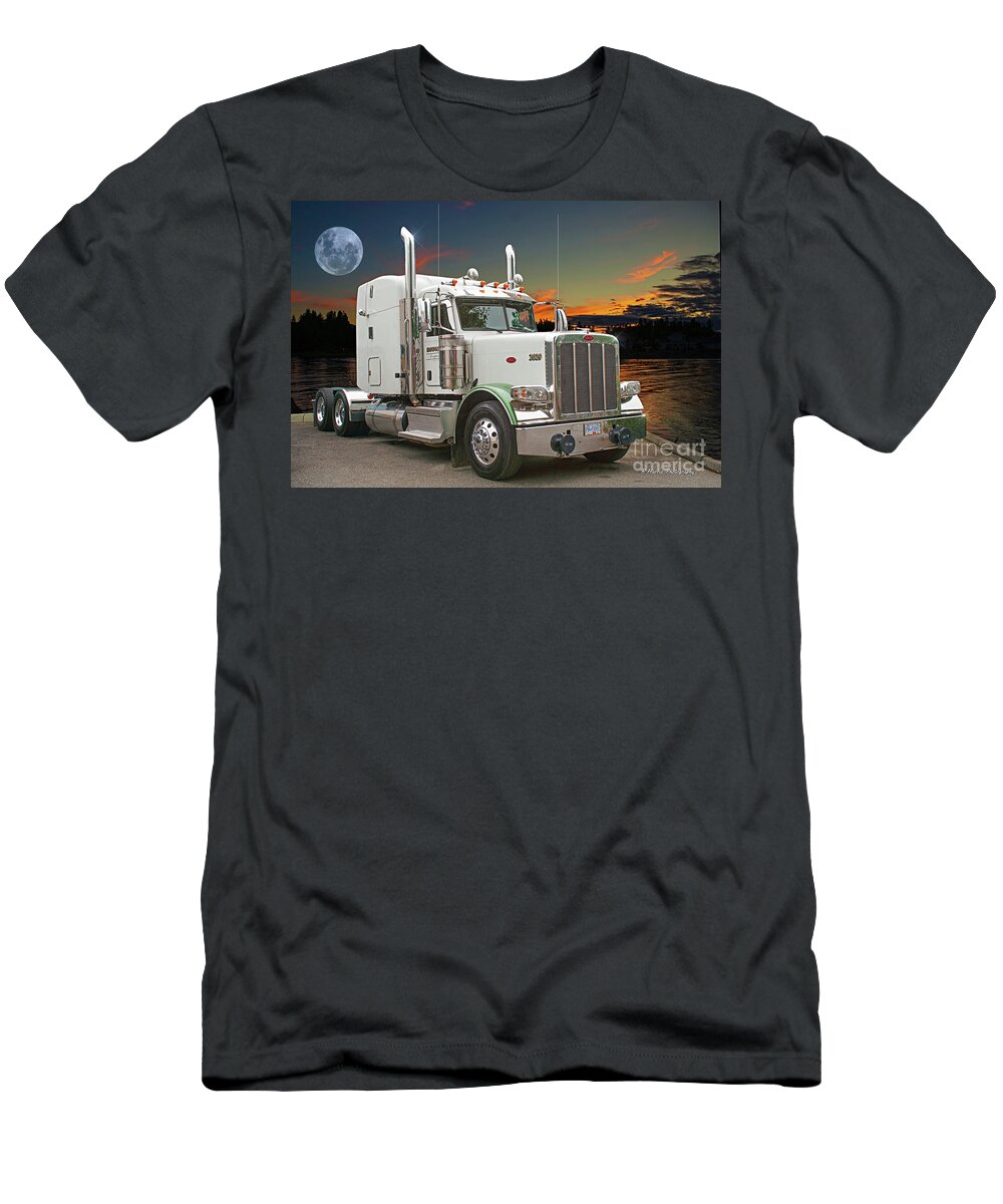 Big Rigs T-Shirt featuring the photograph Catr1555-21 by Randy Harris
