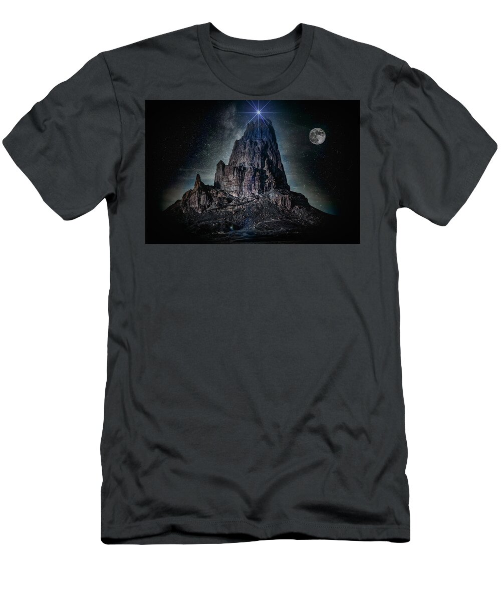 Star T-Shirt featuring the photograph Celestial Light by Harry Spitz
