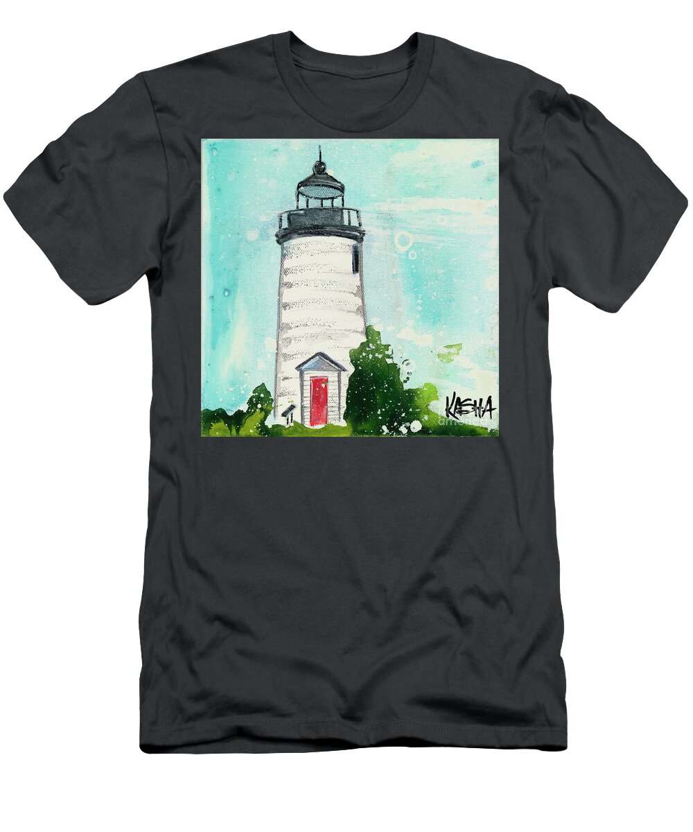 Chappy T-Shirt featuring the painting Chappy Happy by Kasha Ritter