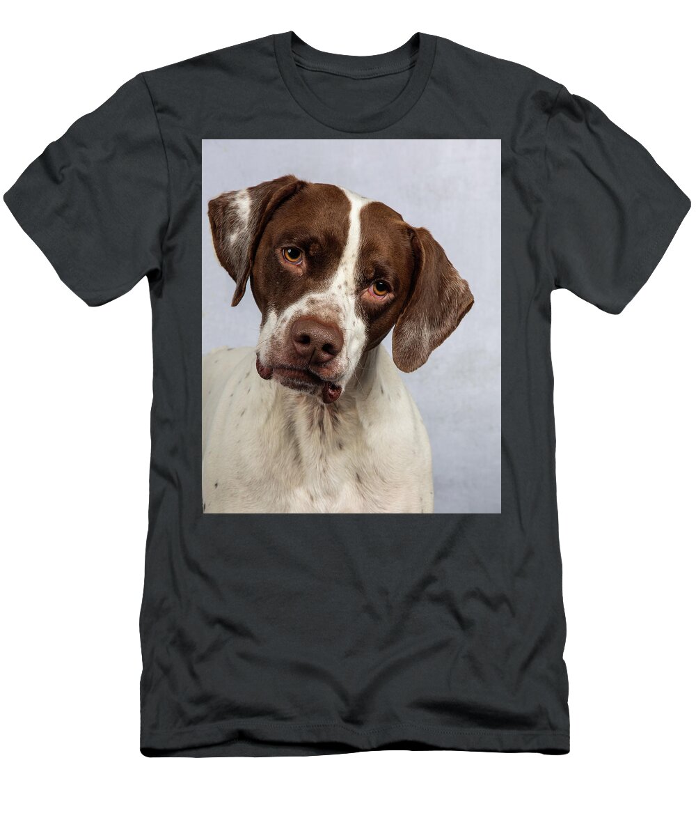January2020 T-Shirt featuring the photograph Charlie 3 by Rebecca Cozart