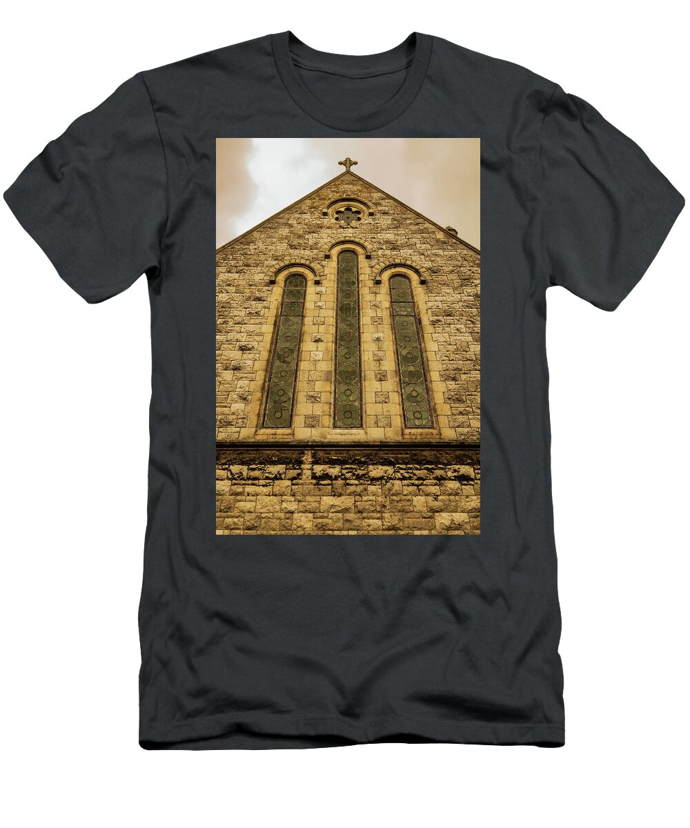 Ancient T-Shirt featuring the photograph Church of the Assumption by Fabiano Di Paolo
