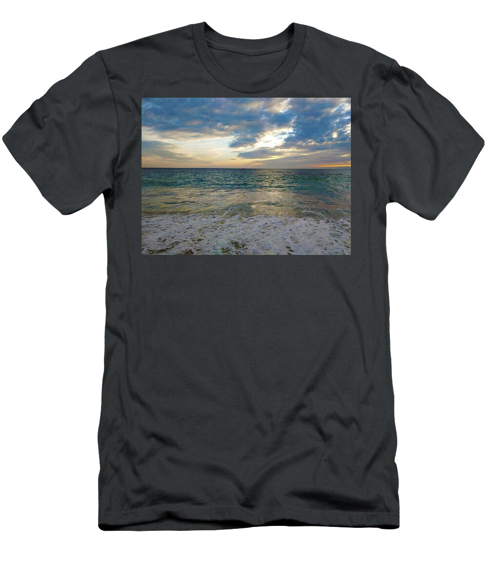 Ocean T-Shirt featuring the photograph Cloud Power by Marcus Jones