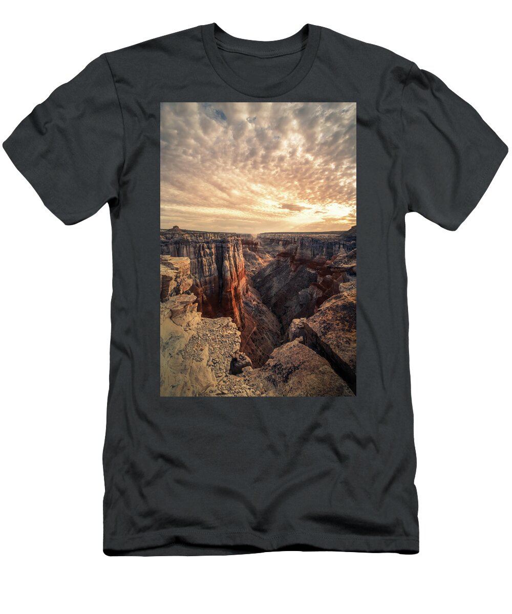 Arizona T-Shirt featuring the photograph Coal Mine Canyon Sunrise VII by Steve Berkley