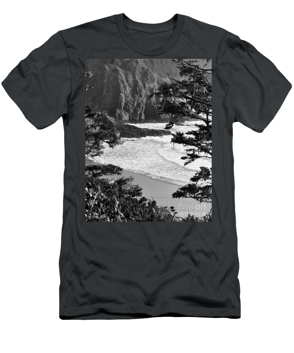 Bluffs T-Shirt featuring the digital art Coastal Surf by Kirt Tisdale