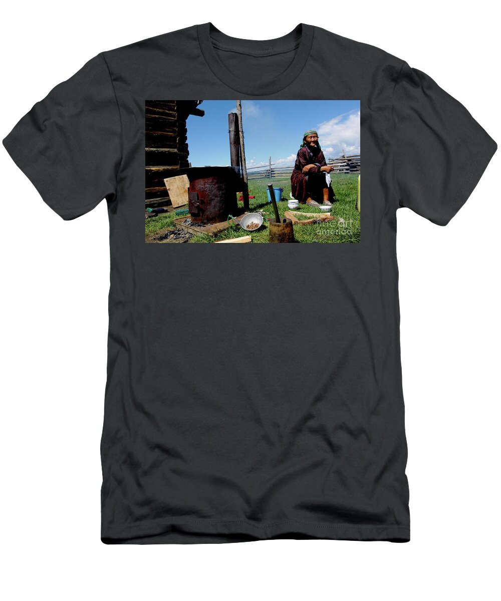 Colors Of Countryside T-Shirt featuring the photograph Colors of Countryside by Elbegzaya Lkhagvasuren