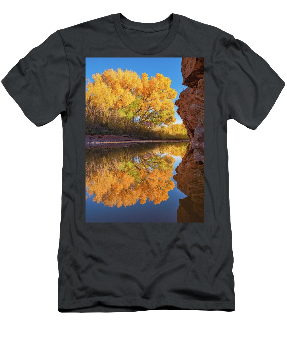 Moab T-Shirt featuring the photograph Colors of the Courthouse by Darren White