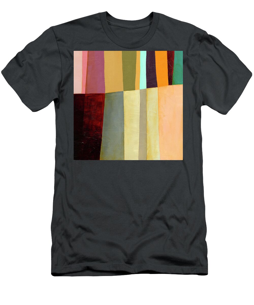 Abstract Art T-Shirt featuring the painting Common Thread #14 by Jane Davies