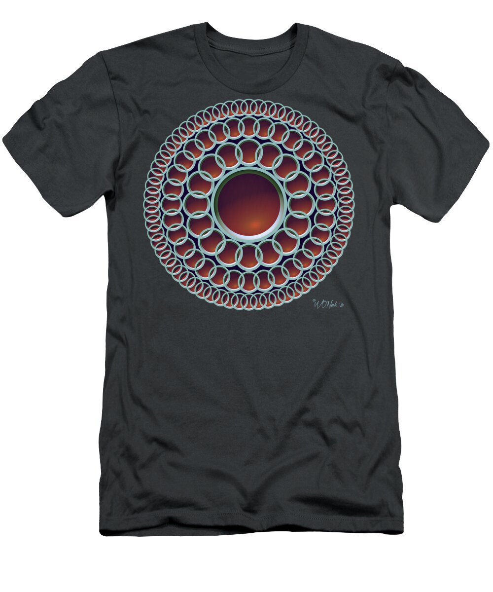 Conceptualism T-Shirt featuring the digital art Communion by Walter Neal