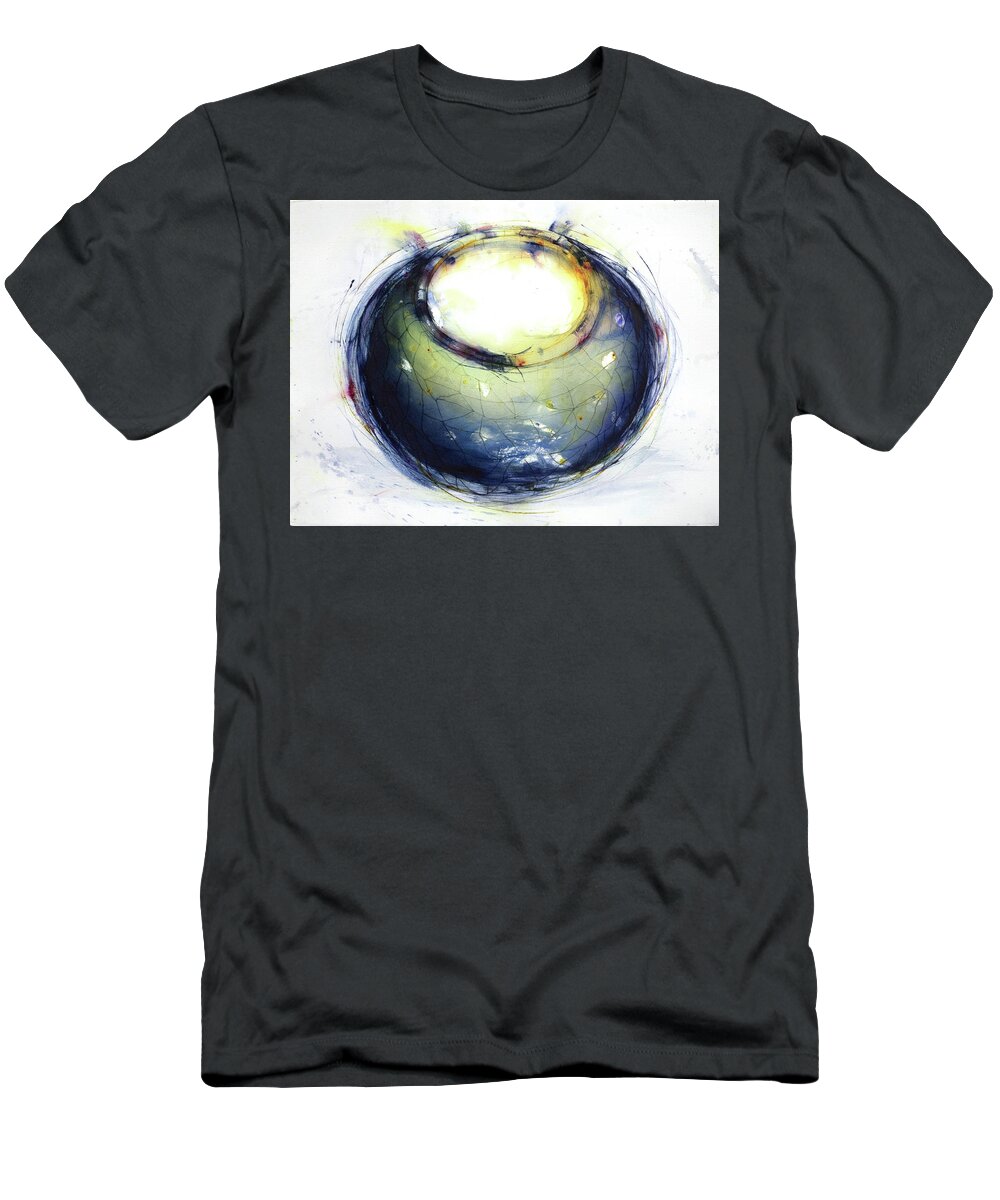  T-Shirt featuring the painting 'Contained' by Petra Rau