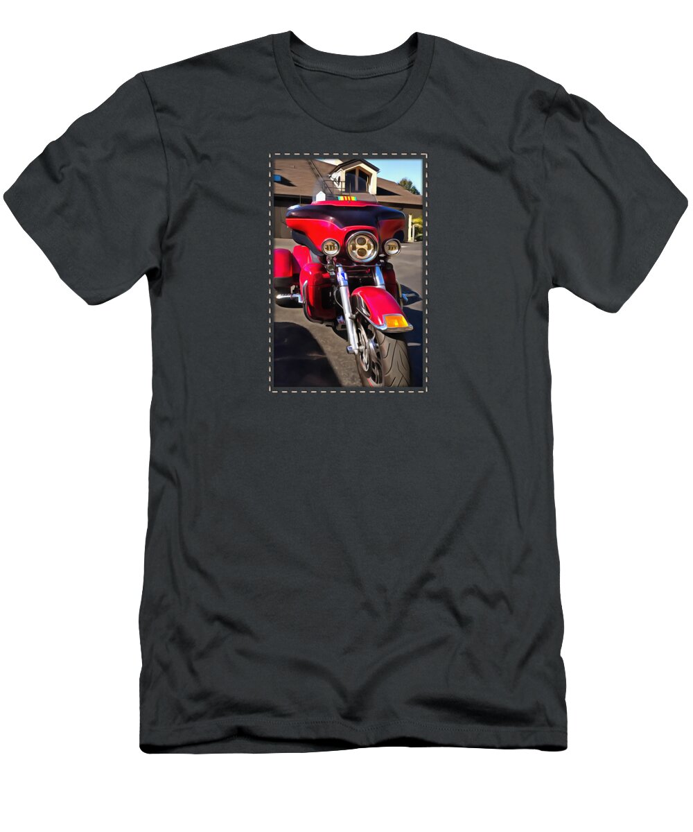 Cool Bike T-Shirt featuring the photograph Cool Bike by Thom Zehrfeld
