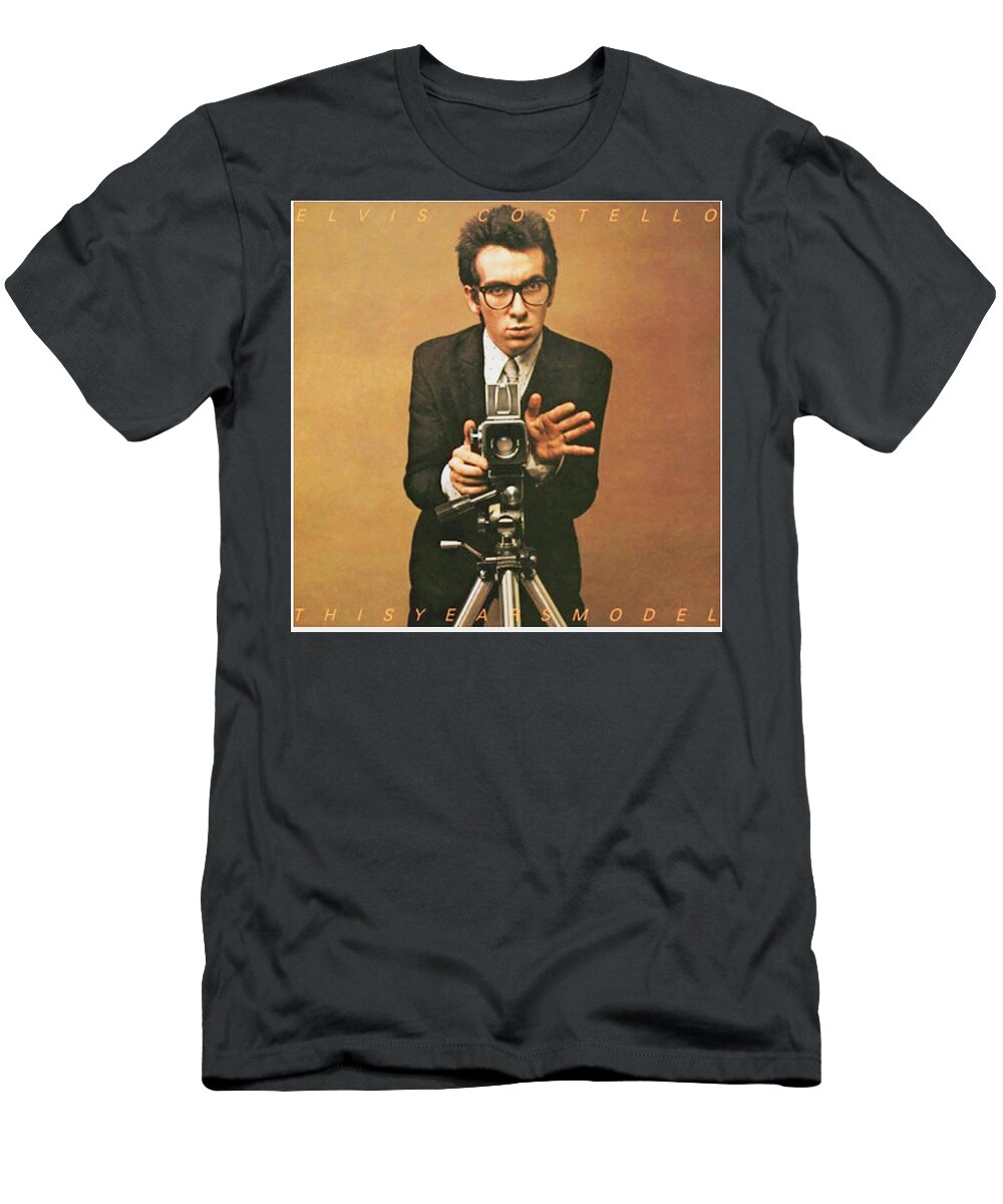  Elvis Costello T-Shirt featuring the photograph COSTELLO This Years Model by Imagery-at- Work