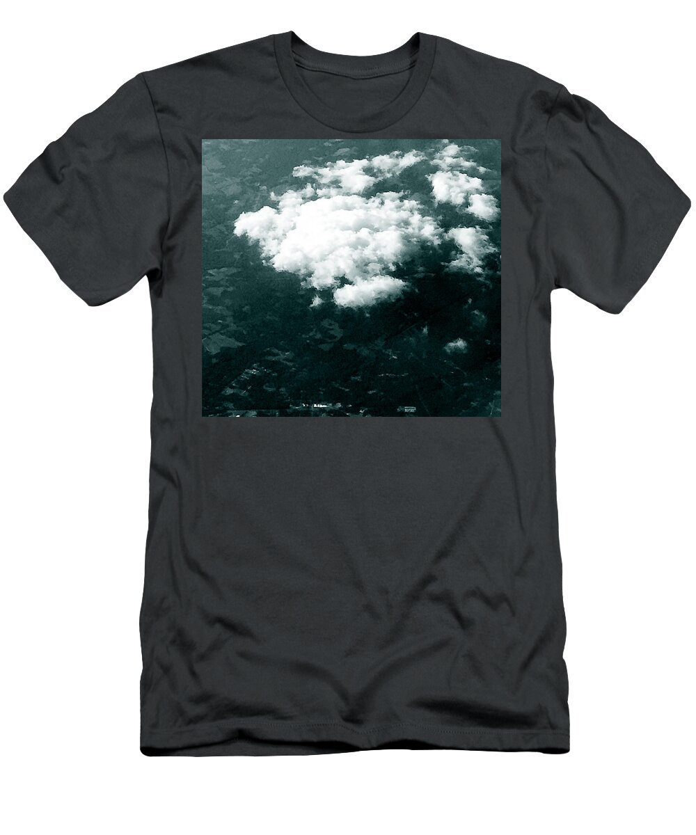 Tantilizing Cumulus Clouds T-Shirt featuring the photograph Cotton Soft by Trevor A Smith