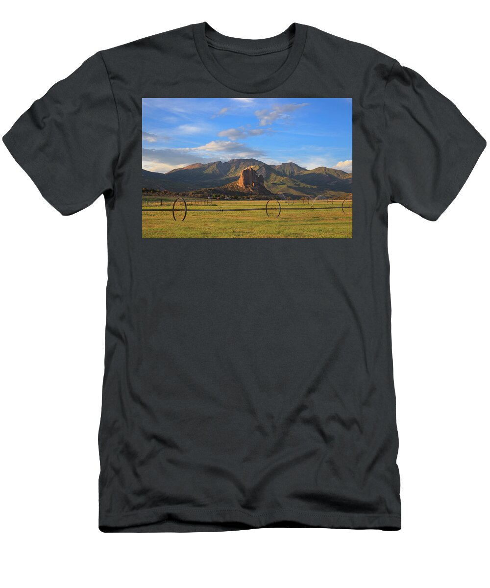 2020 T-Shirt featuring the photograph Crawford Valley Ranching by Bridget Calip