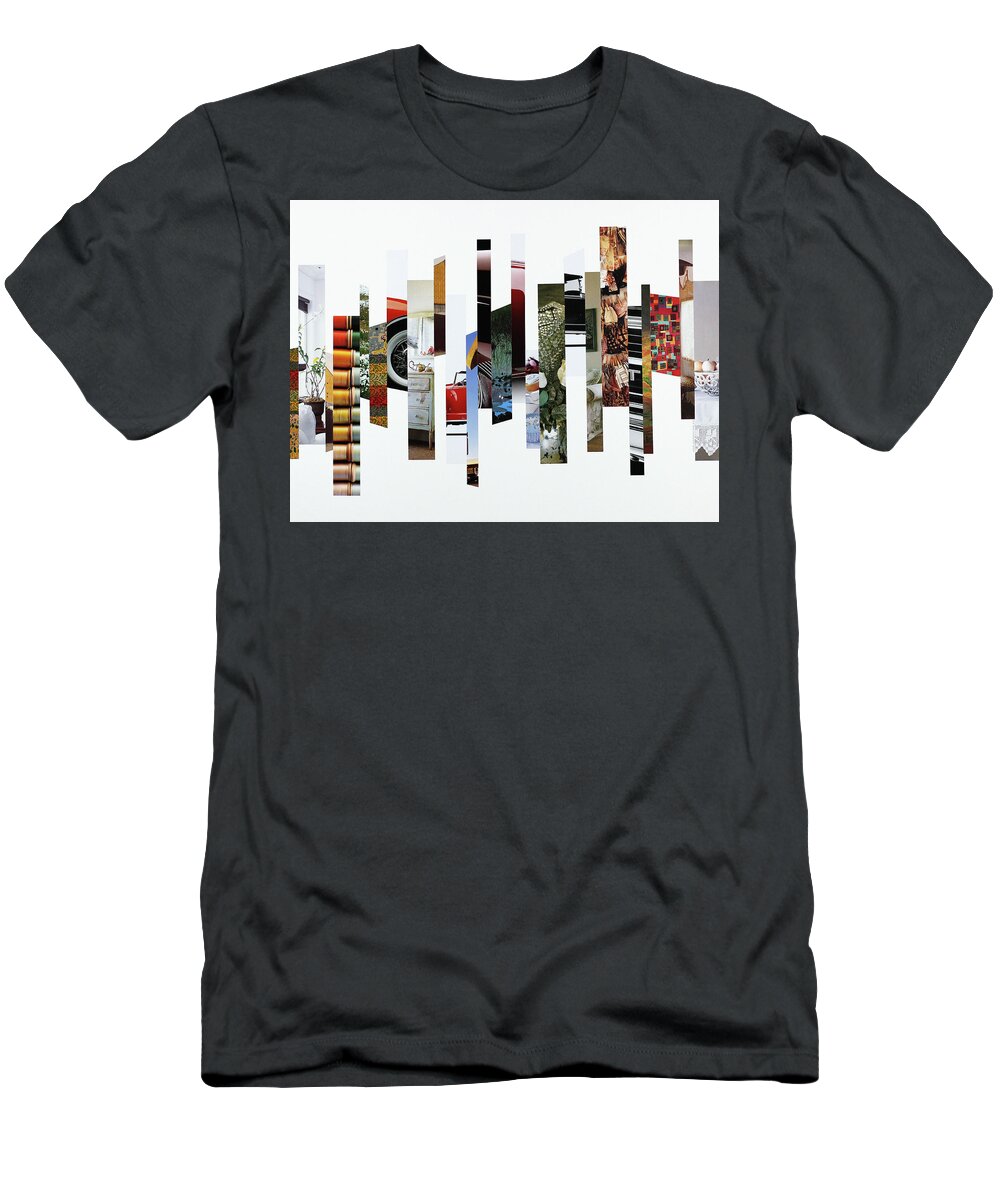 Collage T-Shirt featuring the photograph Crosscut#118 by Robert Glover