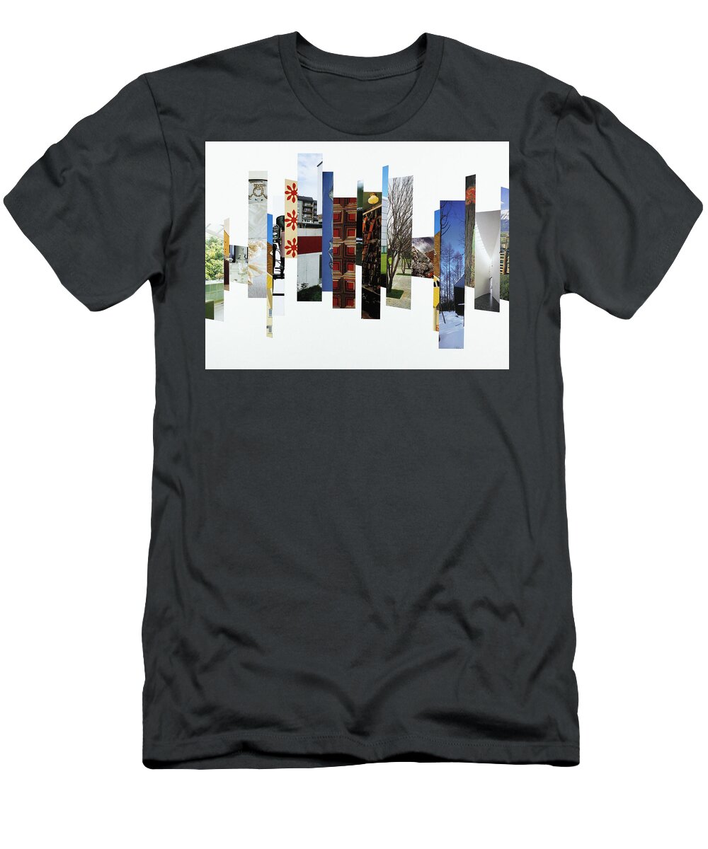 Collage T-Shirt featuring the photograph Crosscut#126 by Robert Glover