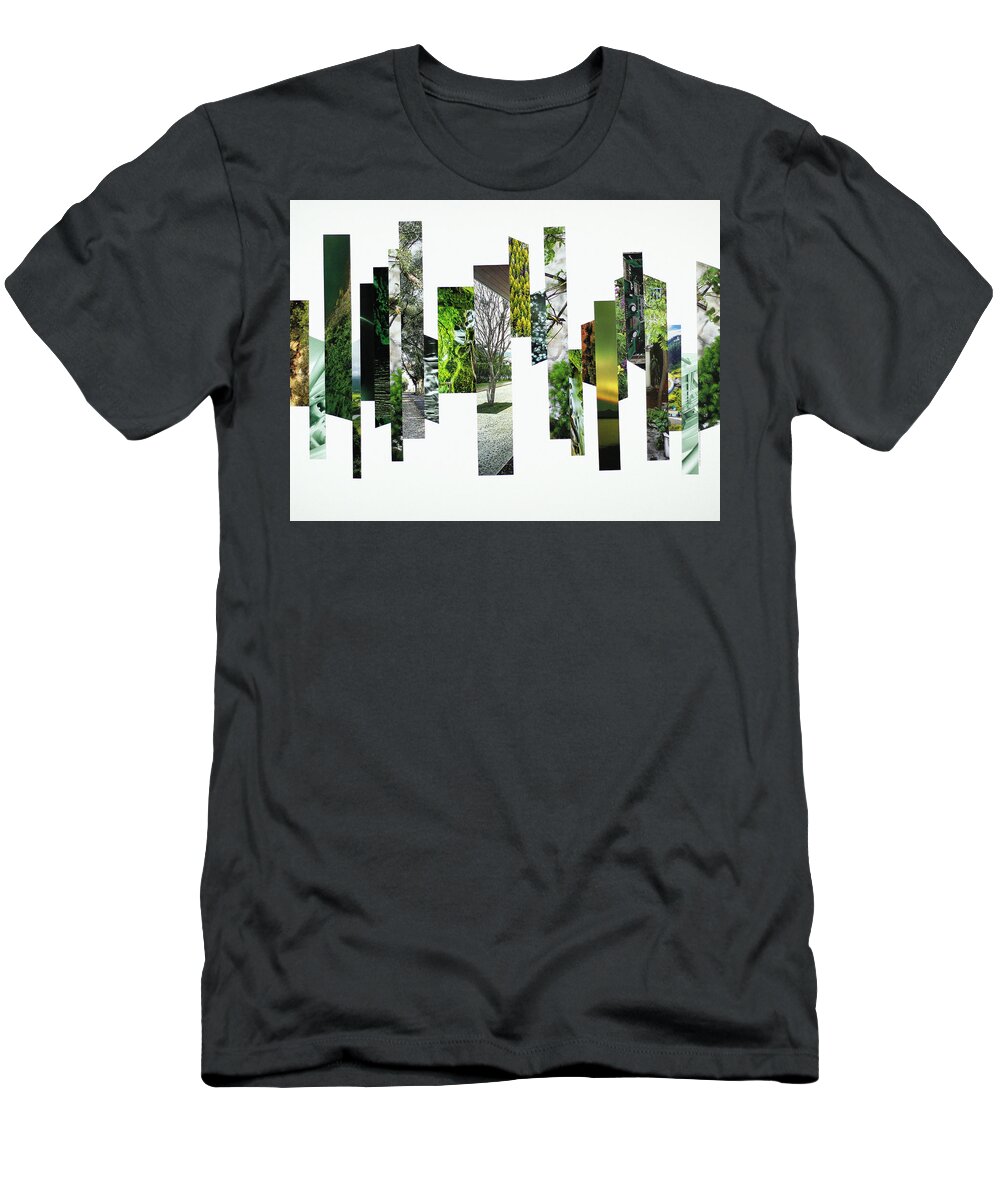 Collage T-Shirt featuring the photograph Crosscut#129 by Robert Glover