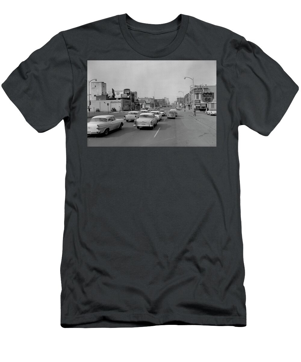Wichita T-Shirt featuring the photograph Cruising by Brian Duram
