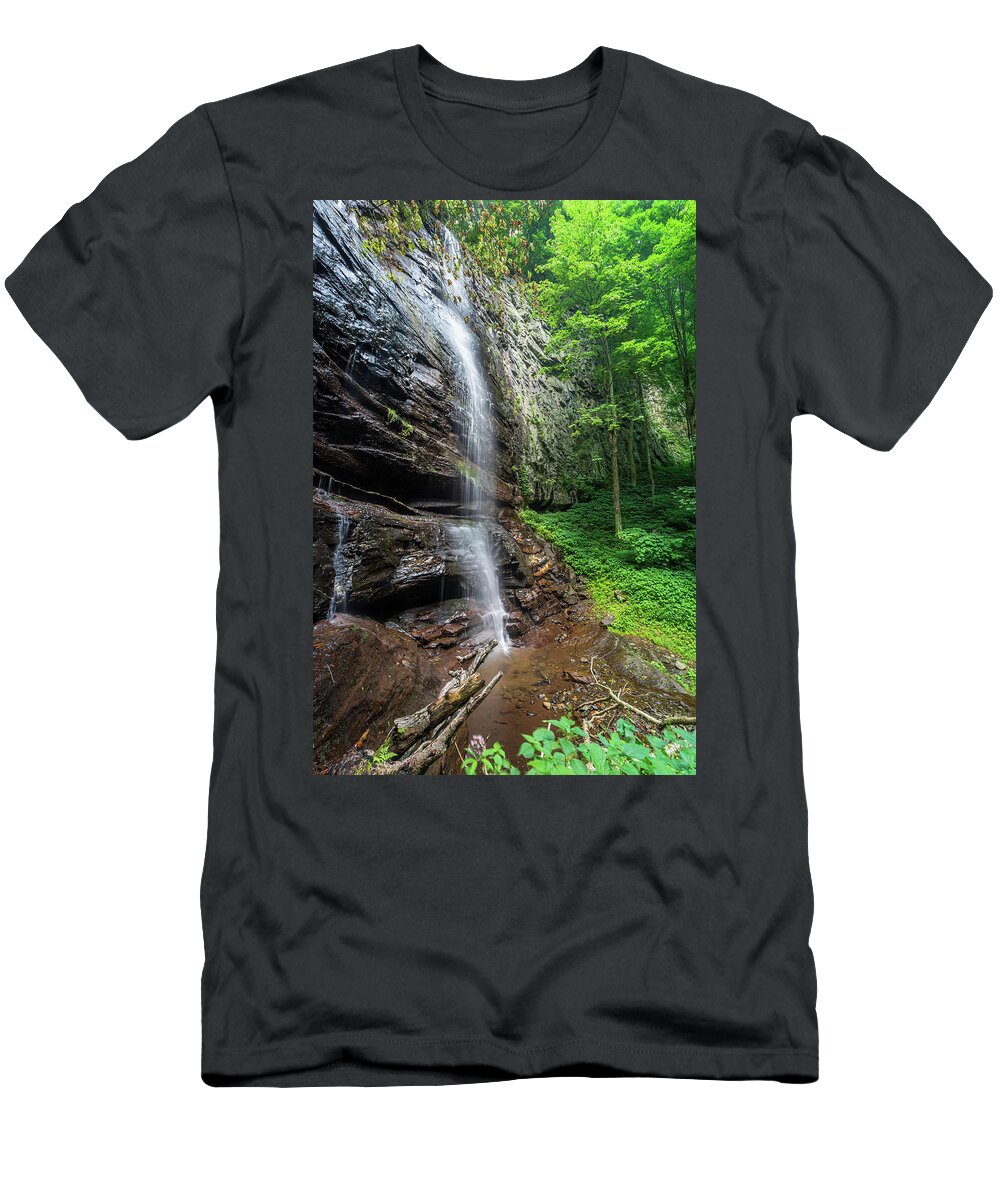 Cutler Falls T-Shirt featuring the photograph Cutler Falls by Chris Berrier