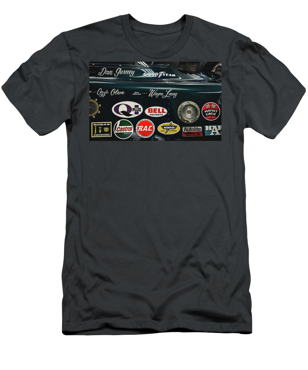  T-Shirt featuring the photograph Dan Gurney and Company by Josh Williams