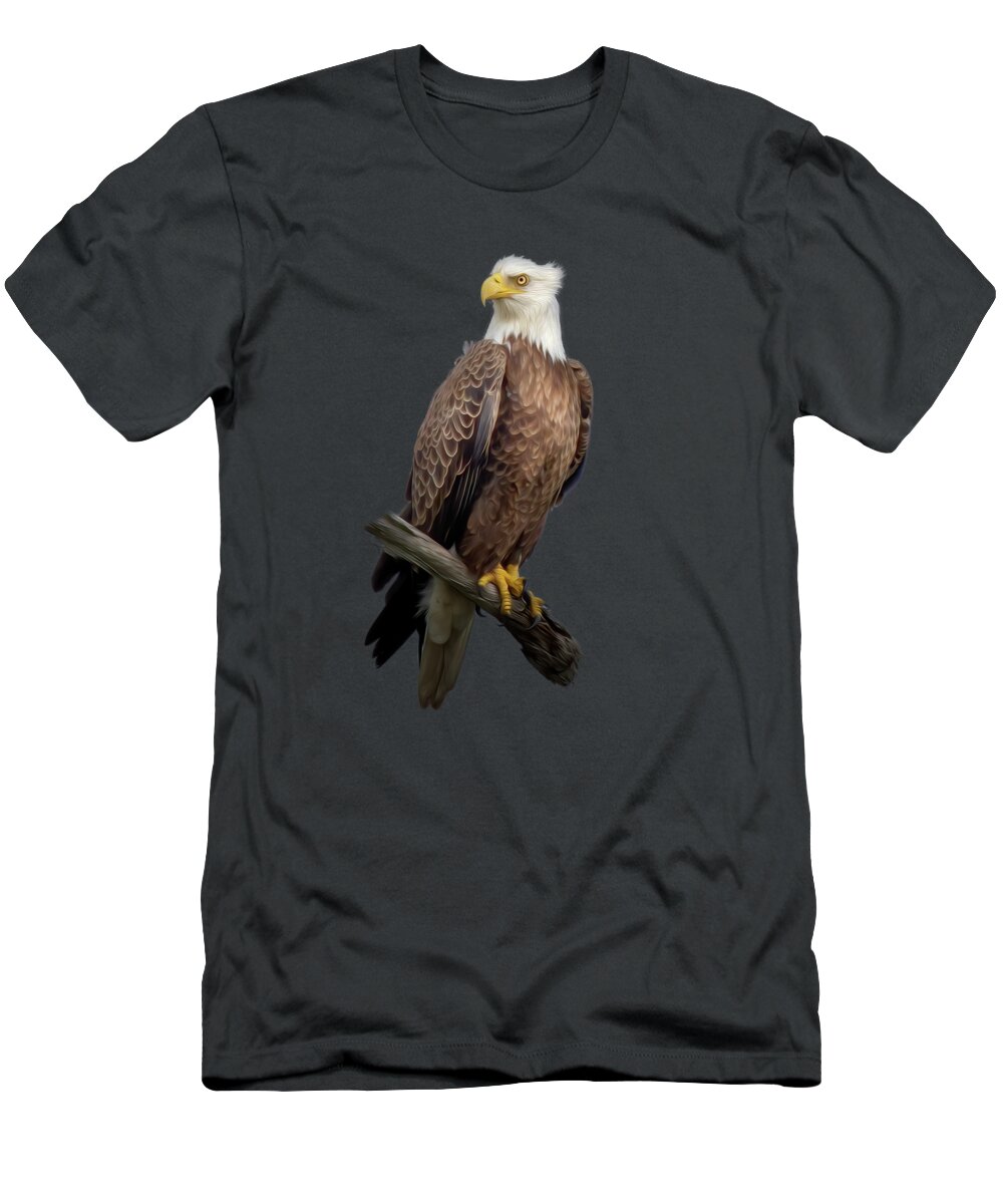 Eagle T-Shirt featuring the photograph Day of the Eagle by Mark Andrew Thomas