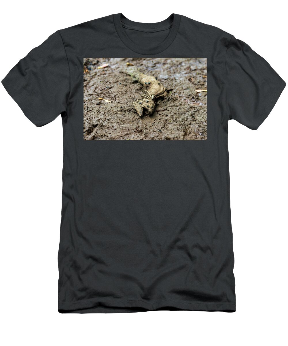 Animal T-Shirt featuring the photograph Dead Fish by Amelia Pearn
