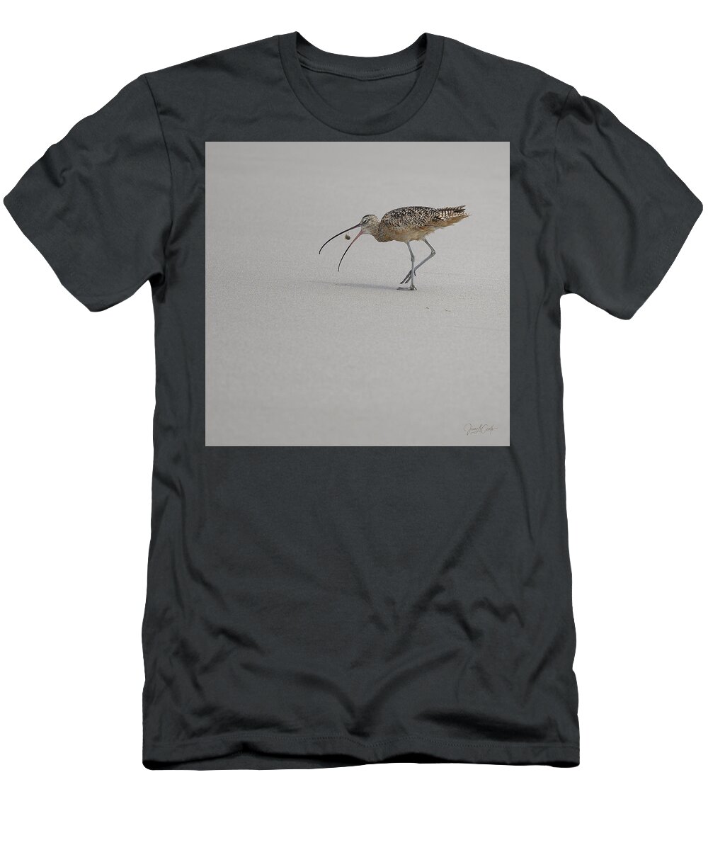 Animals T-Shirt featuring the photograph Death of a Sand Crab by James Covello