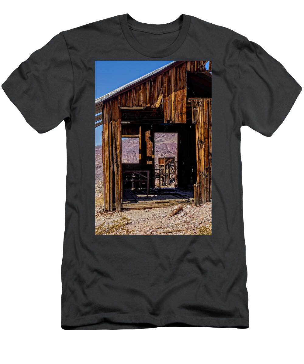 Death Valley T-Shirt featuring the photograph Death Valley History by Brett Harvey