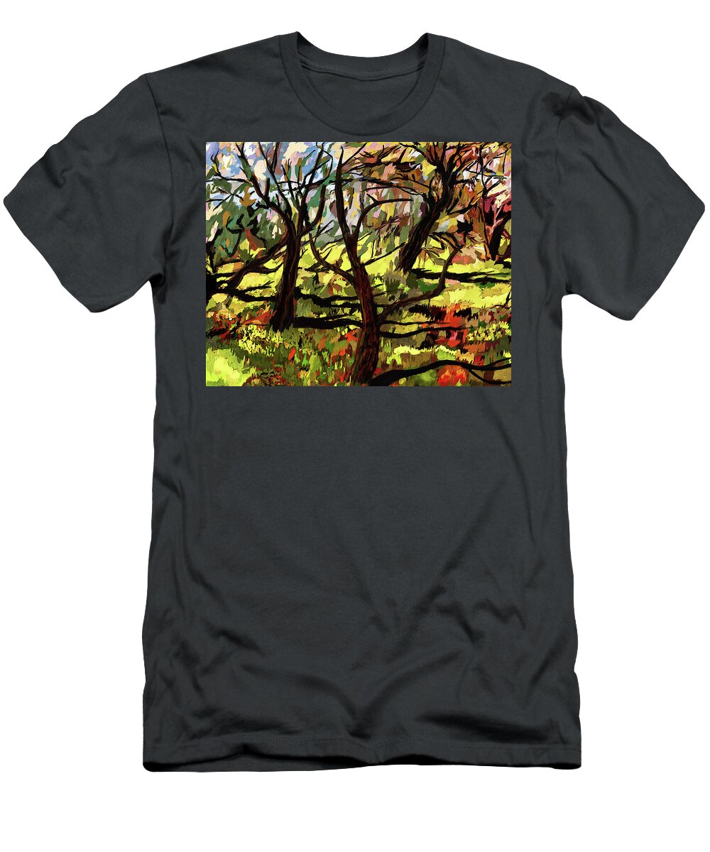 Desert T-Shirt featuring the digital art Desert Forest by Ken Taylor