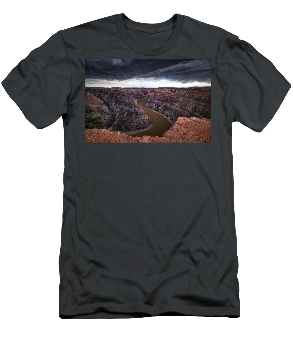 Montana T-Shirt featuring the photograph Devil's Storm by Darren White