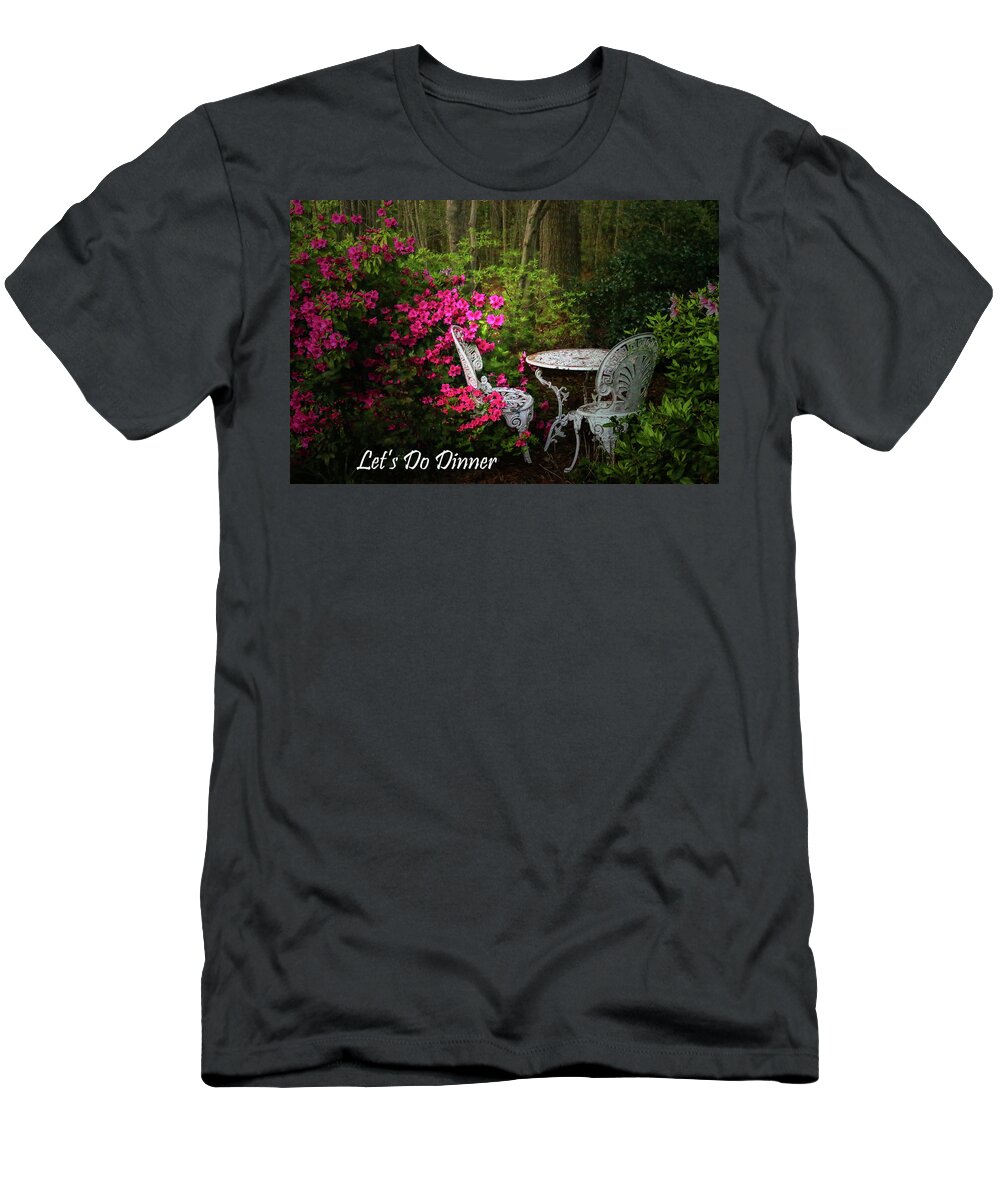 Garden T-Shirt featuring the photograph Dinner Invitation by Ola Allen