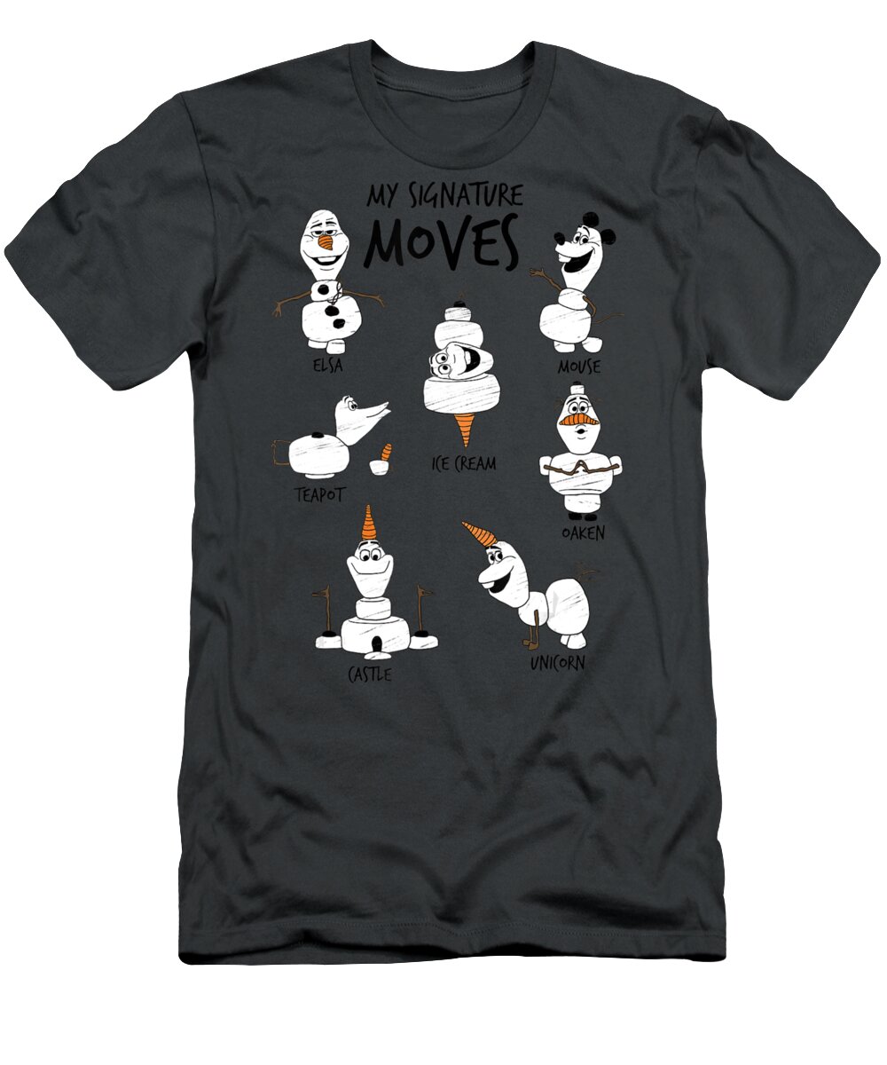 by Frozen Dang Disney Pixels T-Shirt Signature 2 Olaf My - Moves Thuy Lang