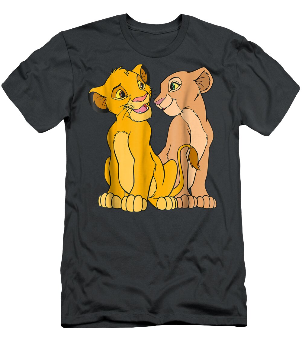 Disney The Lion King Young Simba and Nala Together T-Shirt by Kha Dieu ...