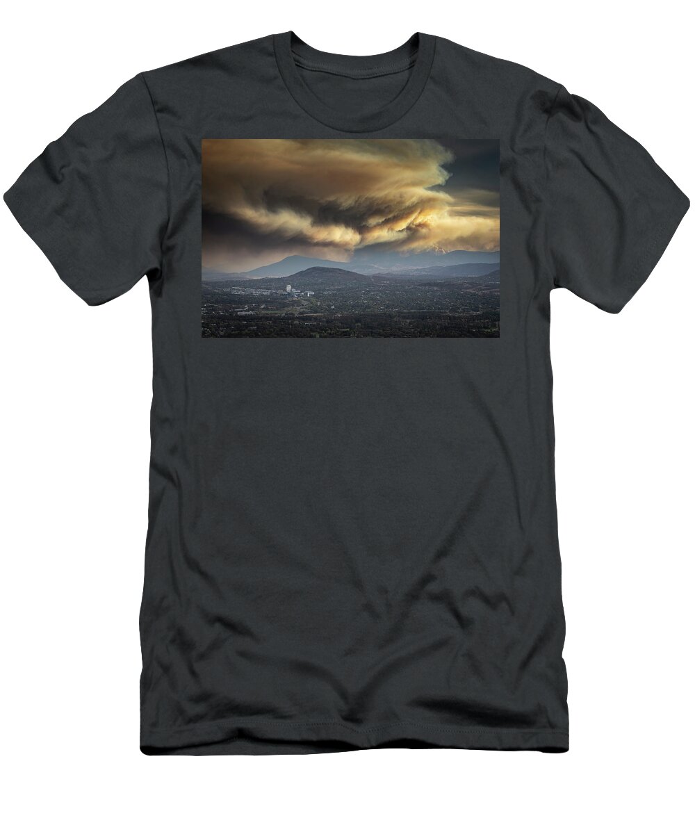 Canberra T-Shirt featuring the photograph Doomsday by Ari Rex