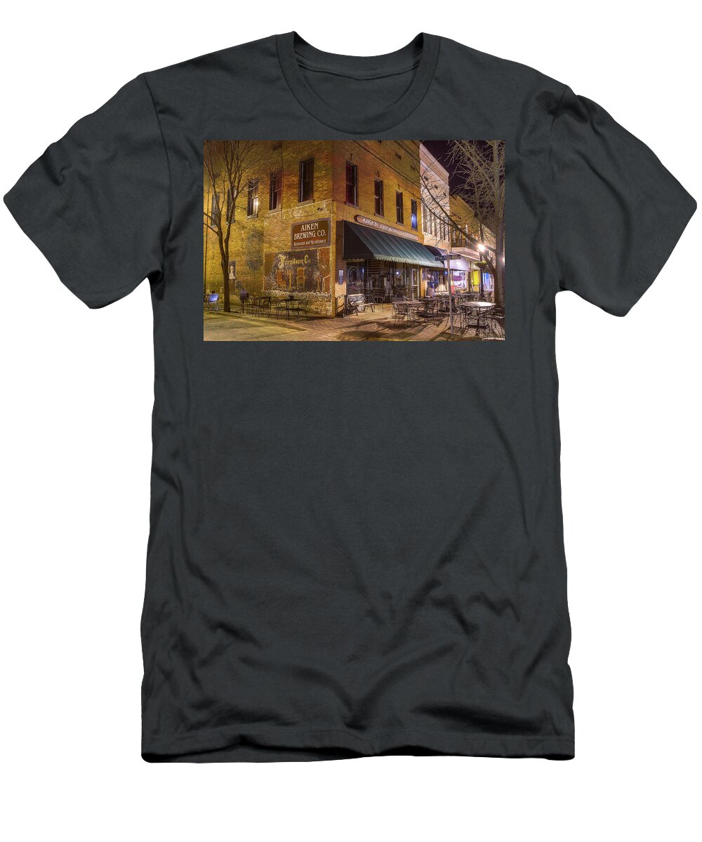 Aiken Sc T-Shirt featuring the photograph Downtown Aiken 3 by Steve Rich