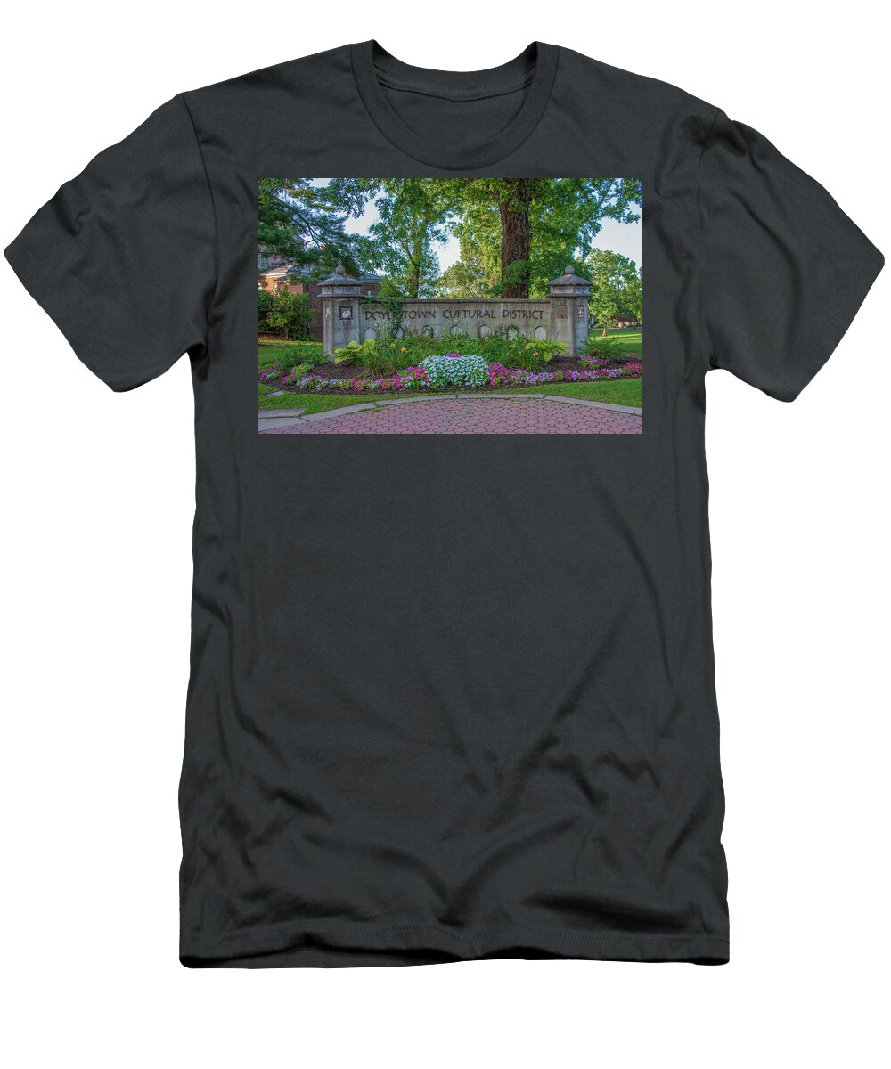 Doylestown T-Shirt featuring the photograph Doylestown Cultural District by Bill Cannon