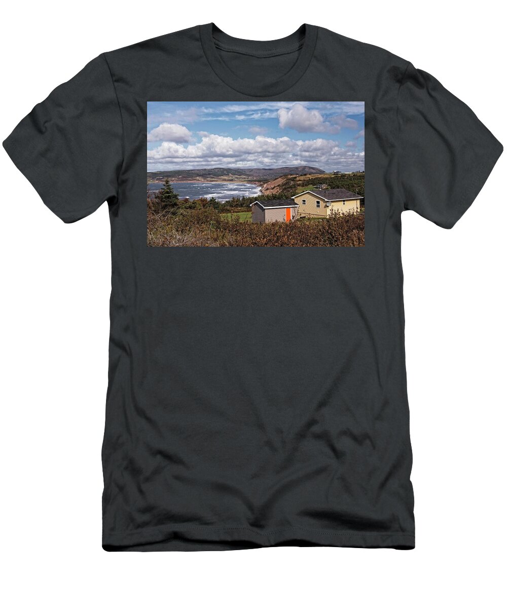 Cabot Trail T-Shirt featuring the photograph Driving Through Inverness County - 3 by Hany J