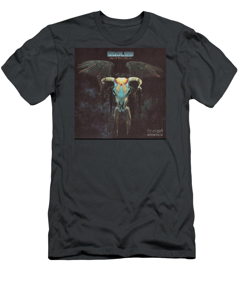 Eagles T-Shirt featuring the photograph Eagles Album Cover by Action