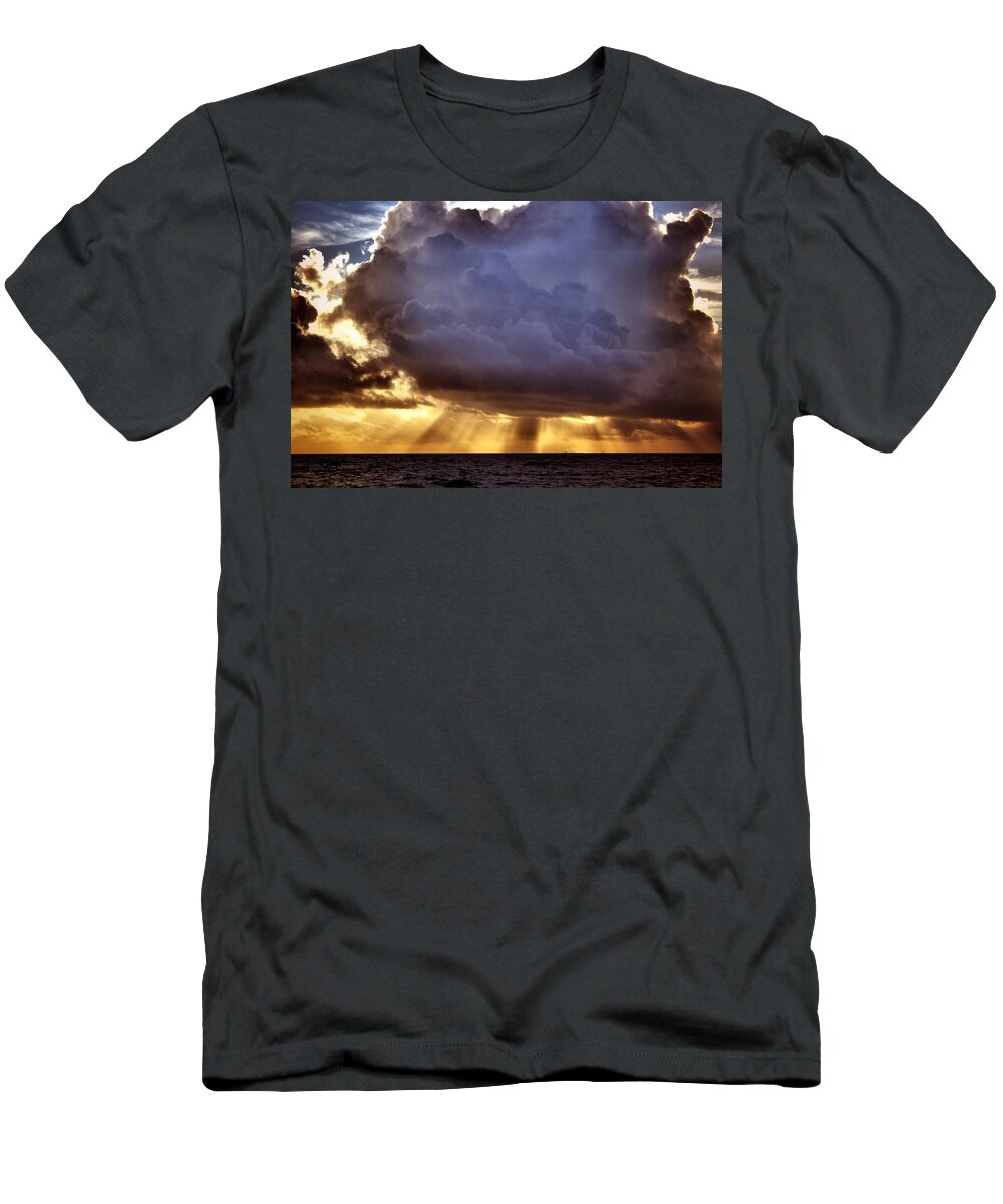 Skies T-Shirt featuring the photograph Elemental by Montez Kerr