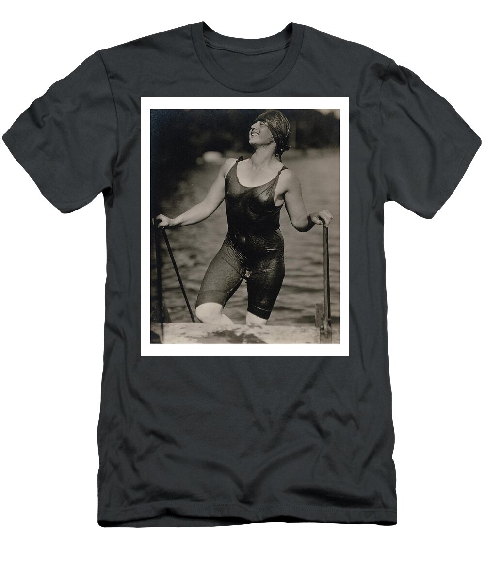 Dutch T-Shirt featuring the painting Ellen Koeniger Lake George Alfred Stieglitz by MotionAge Designs