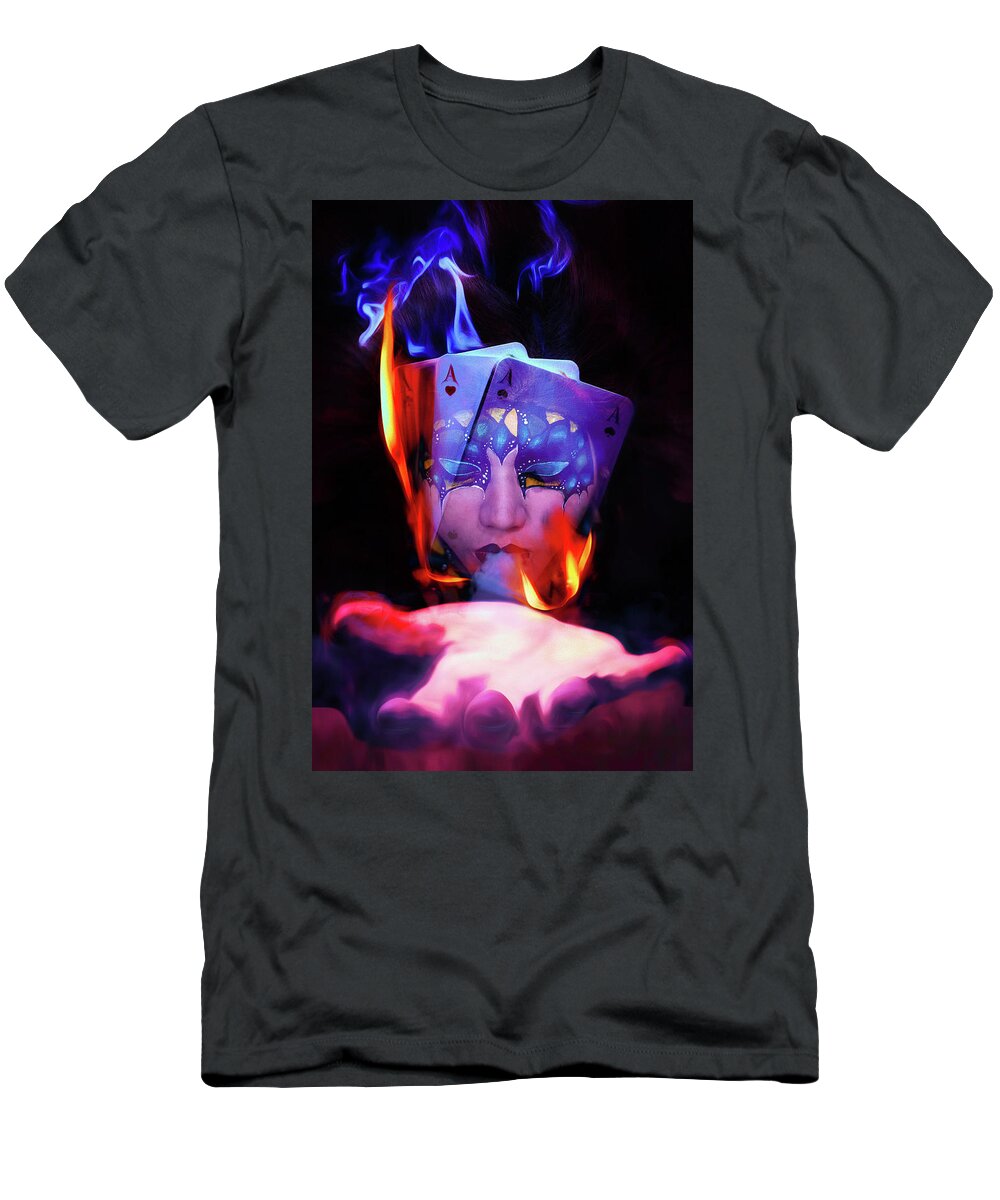 Enchantress T-Shirt featuring the digital art Enchantress by Lisa Yount