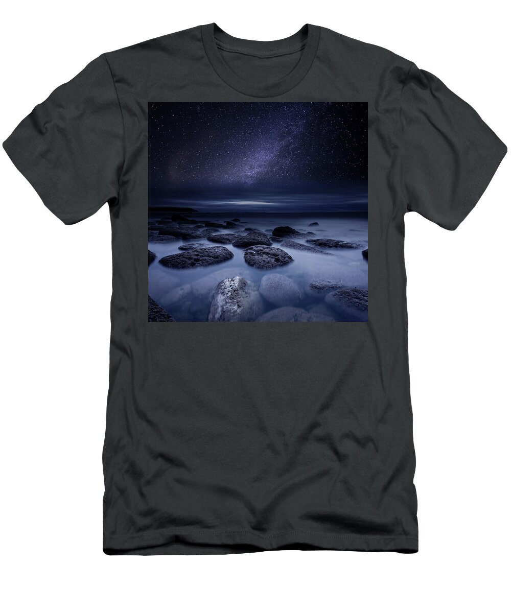 Night T-Shirt featuring the photograph Endless Imagination by Jorge Maia