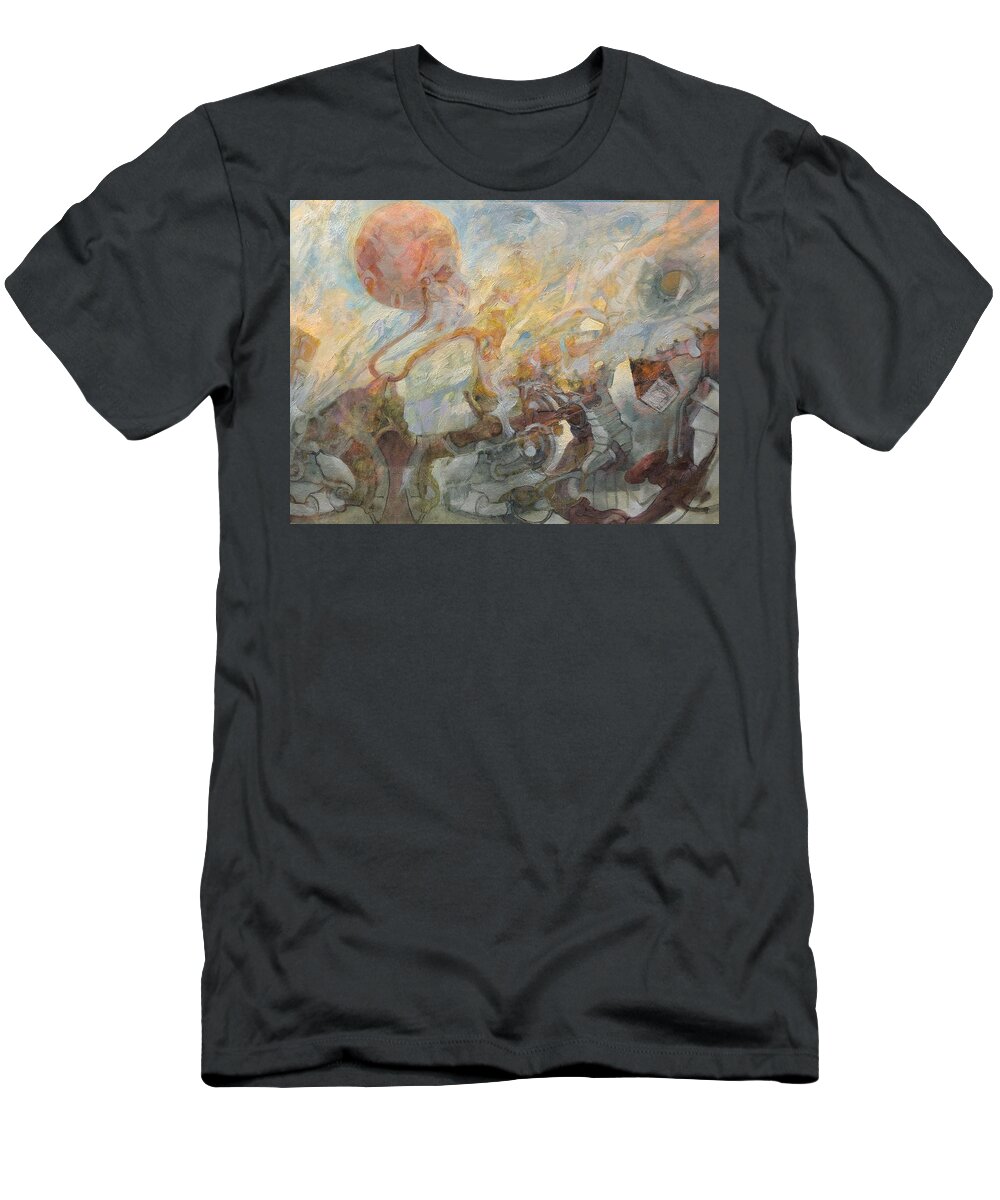 Astrophysical T-Shirt featuring the digital art Event Horizon by William Stoneham