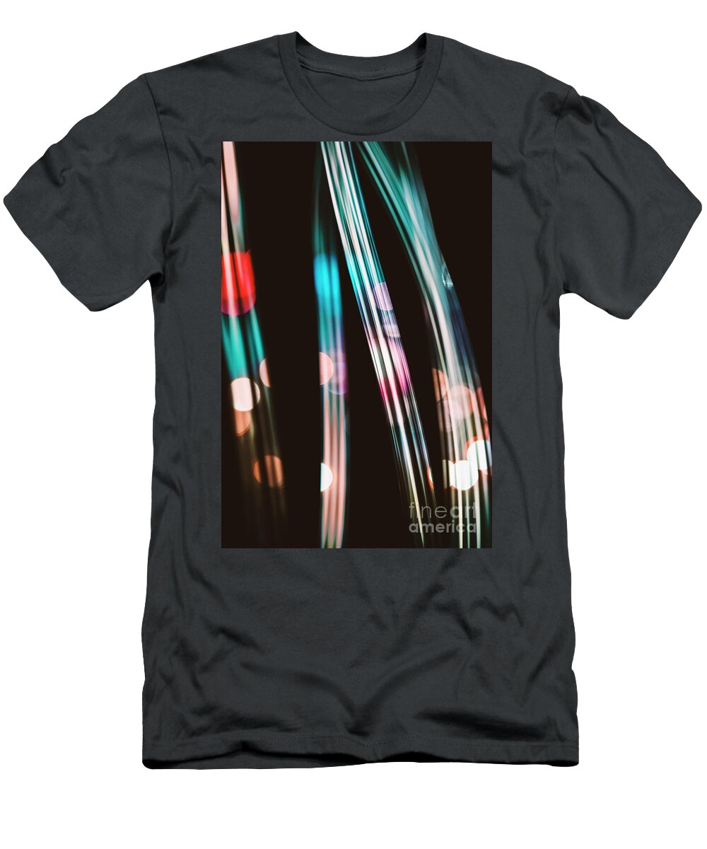 Abstract T-Shirt featuring the photograph Exploring Abstraction by David Lichtneker