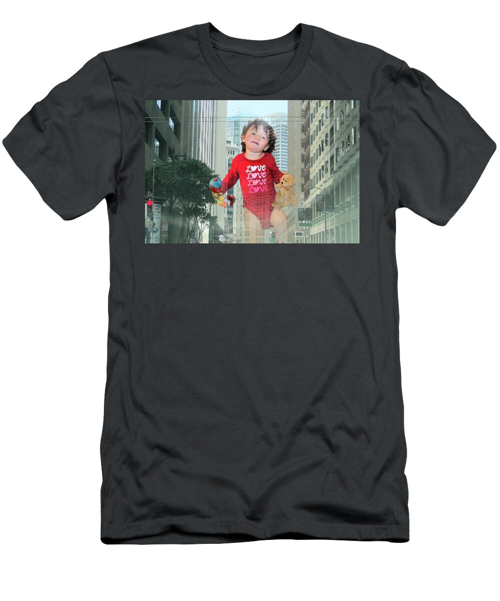 Child T-Shirt featuring the photograph Express by Nick David