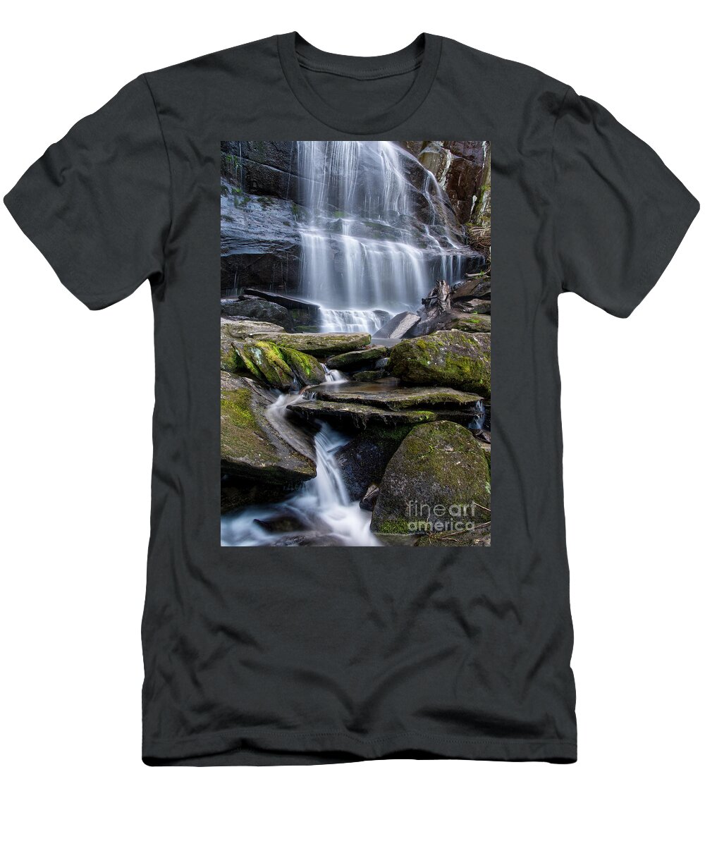 Adventure T-Shirt featuring the photograph Falls Branch Falls 15 by Phil Perkins