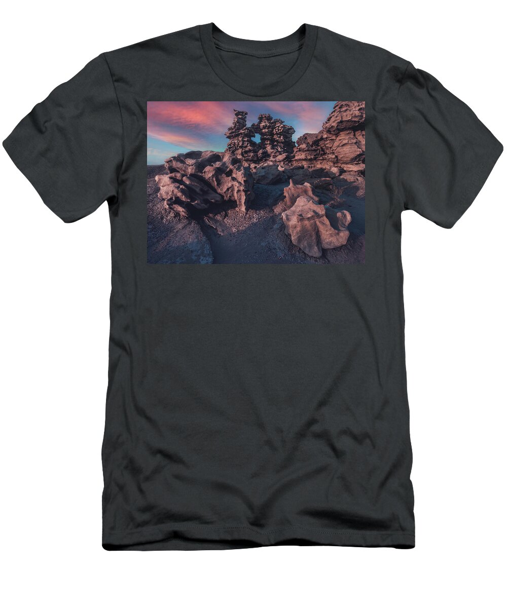 Fantasy Canyon Eye, Utah T-Shirt by Abbie Matthews - Pixels
