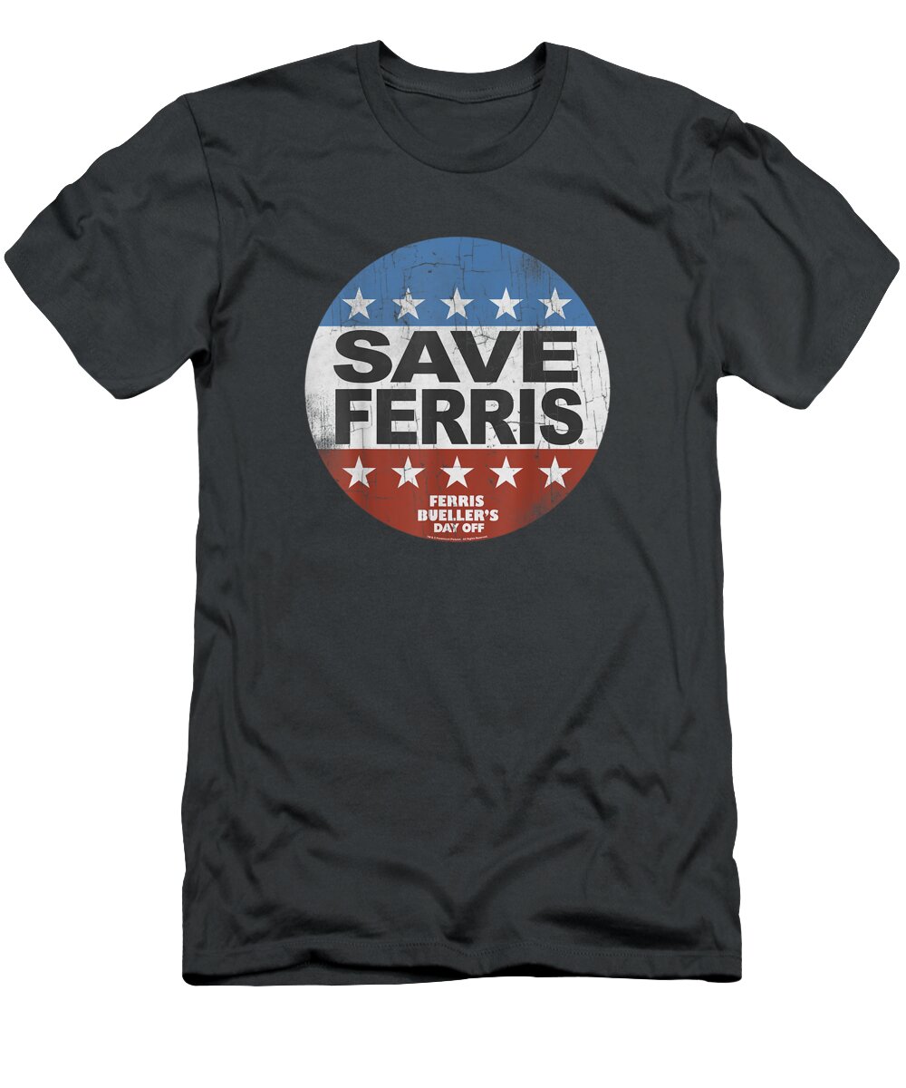 Ferris Buellers Day Offave Ferris Presidential Vote Logo T-Shirt featuring the digital art Ferris Buellers Day Offave Ferris Presidential Vote Logo by Caeden Hanaa